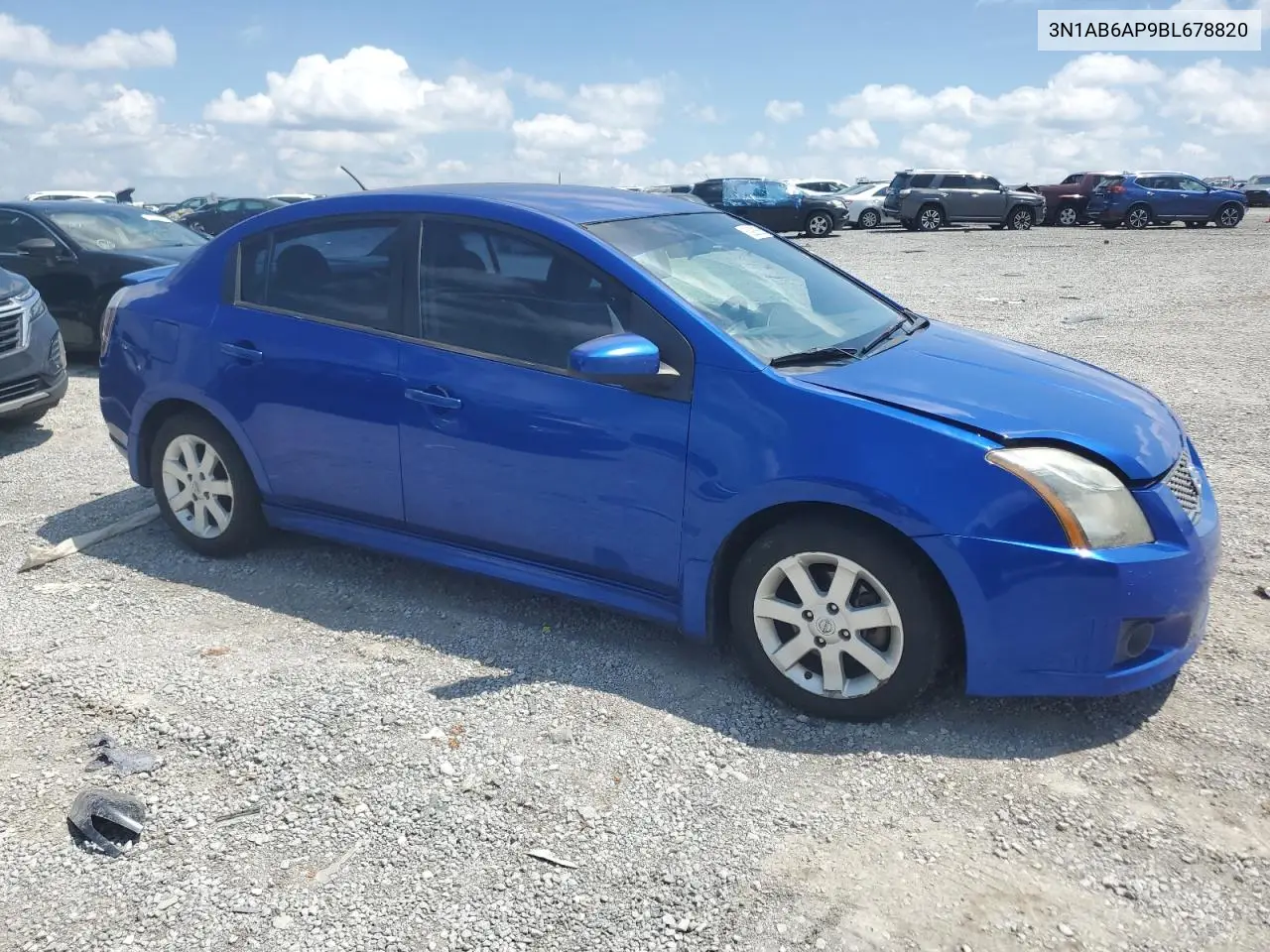 2011 Nissan Sentra 2.0 VIN: 3N1AB6AP9BL678820 Lot: 62993565