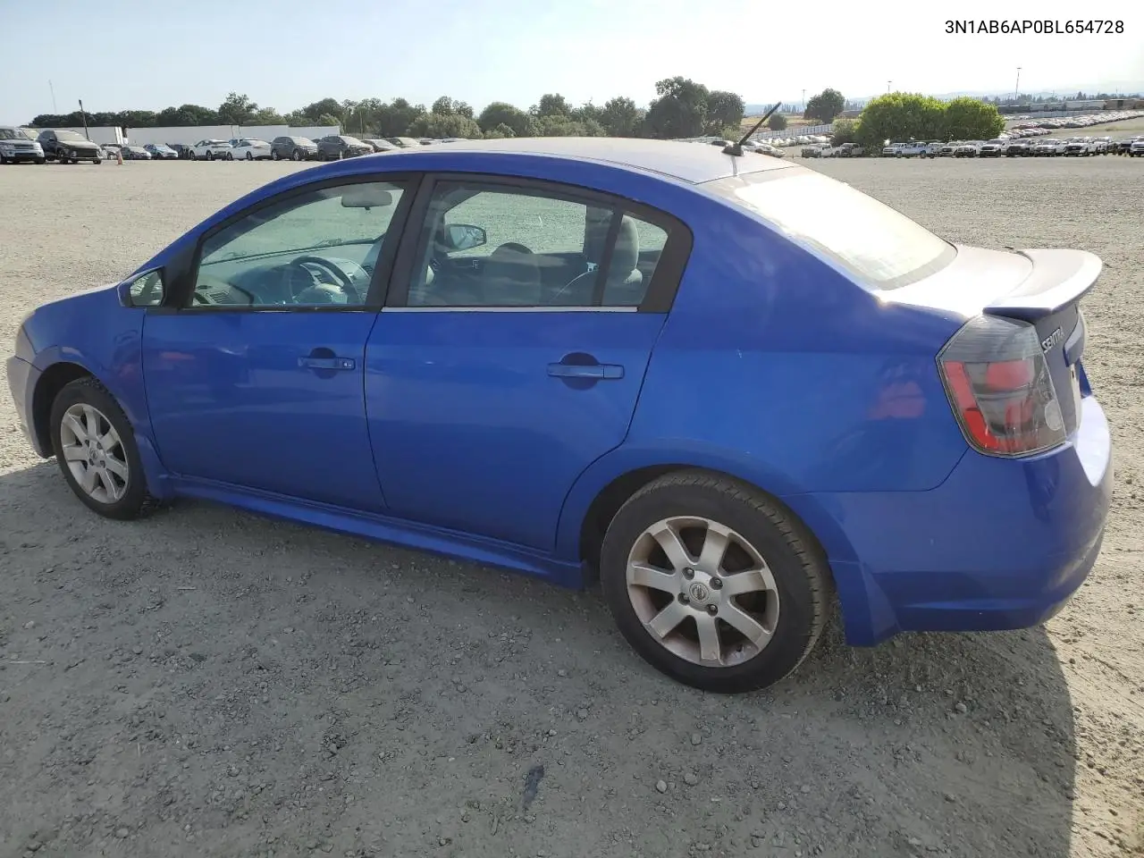 2011 Nissan Sentra 2.0 VIN: 3N1AB6AP0BL654728 Lot: 63077395