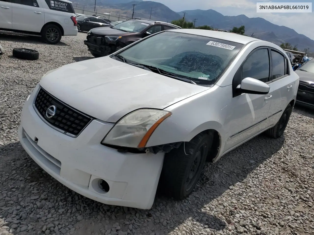 2011 Nissan Sentra 2.0 VIN: 3N1AB6AP6BL661019 Lot: 63079805