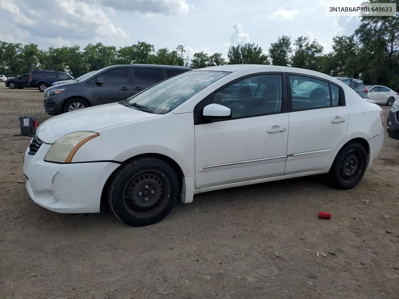 2011 Nissan Sentra 2.0 VIN: 3N1AB6AP8BL649633 Lot: 63189535