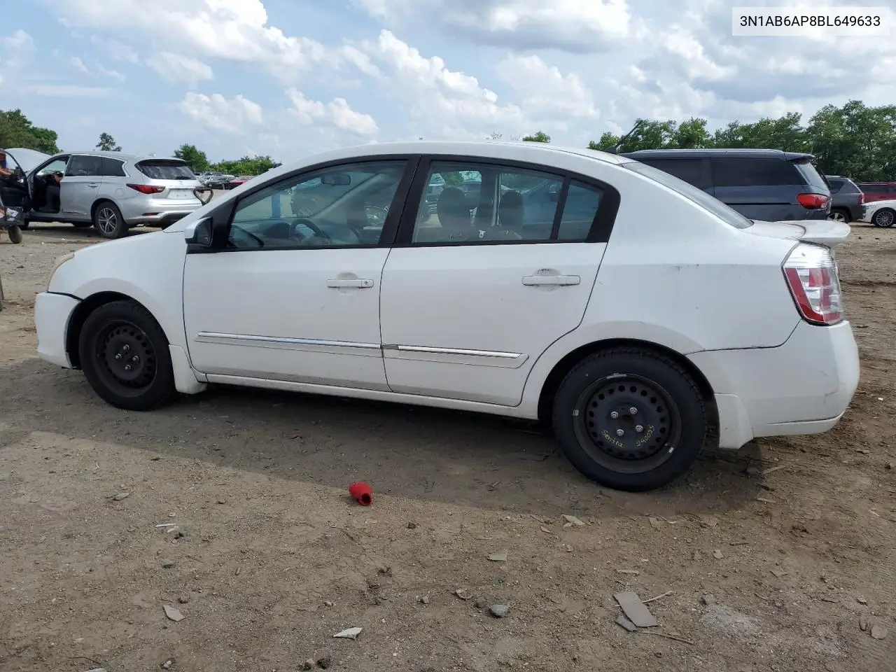 2011 Nissan Sentra 2.0 VIN: 3N1AB6AP8BL649633 Lot: 63189535