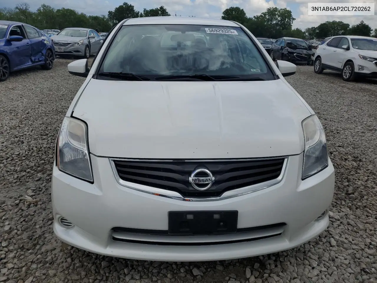 2012 Nissan Sentra 2.0 VIN: 3N1AB6AP2CL720262 Lot: 56929325