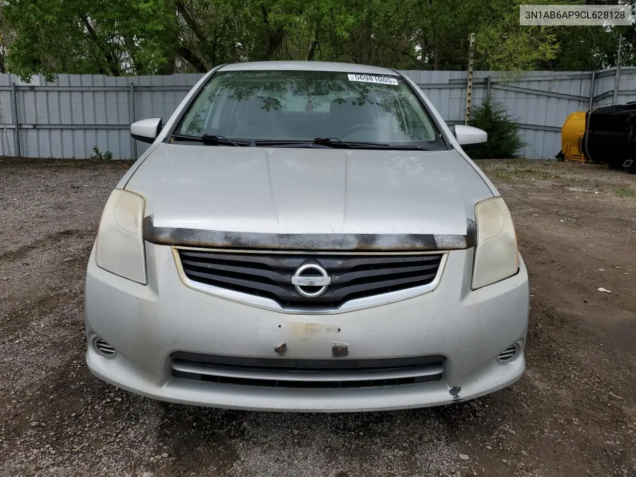 2012 Nissan Sentra 2.0 VIN: 3N1AB6AP9CL628128 Lot: 56981005