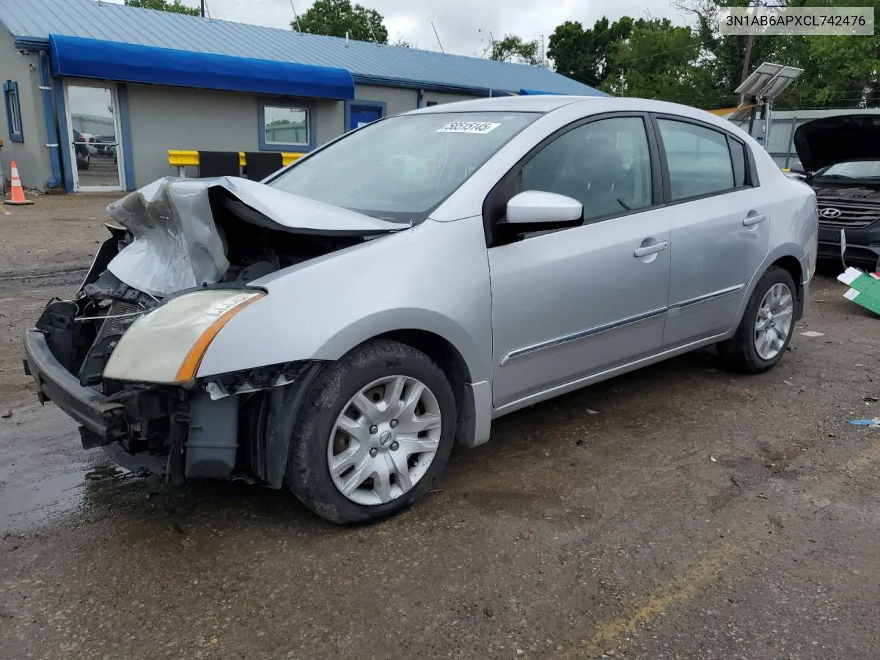 2012 Nissan Sentra 2.0 VIN: 3N1AB6APXCL742476 Lot: 58515145
