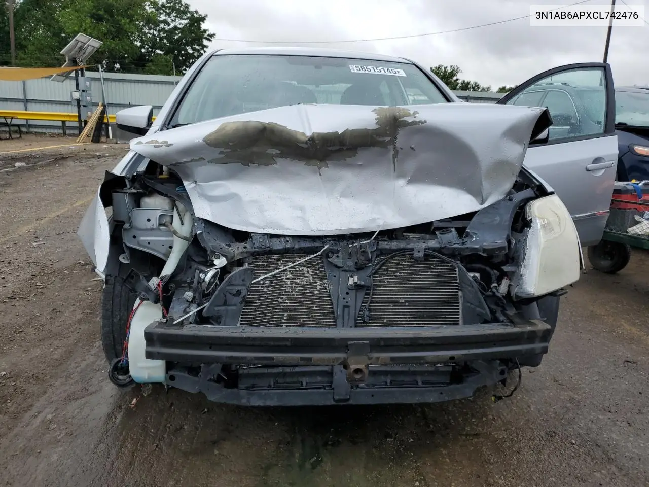 2012 Nissan Sentra 2.0 VIN: 3N1AB6APXCL742476 Lot: 58515145