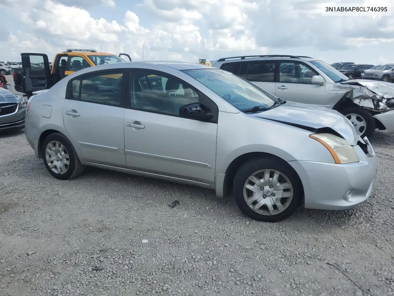 2012 Nissan Sentra 2.0 VIN: 3N1AB6AP8CL746395 Lot: 62149955