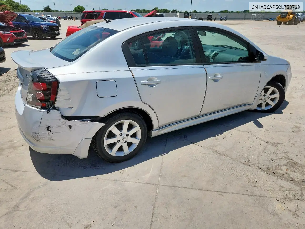 2012 Nissan Sentra 2.0 VIN: 3N1AB6AP5CL758763 Lot: 62889805