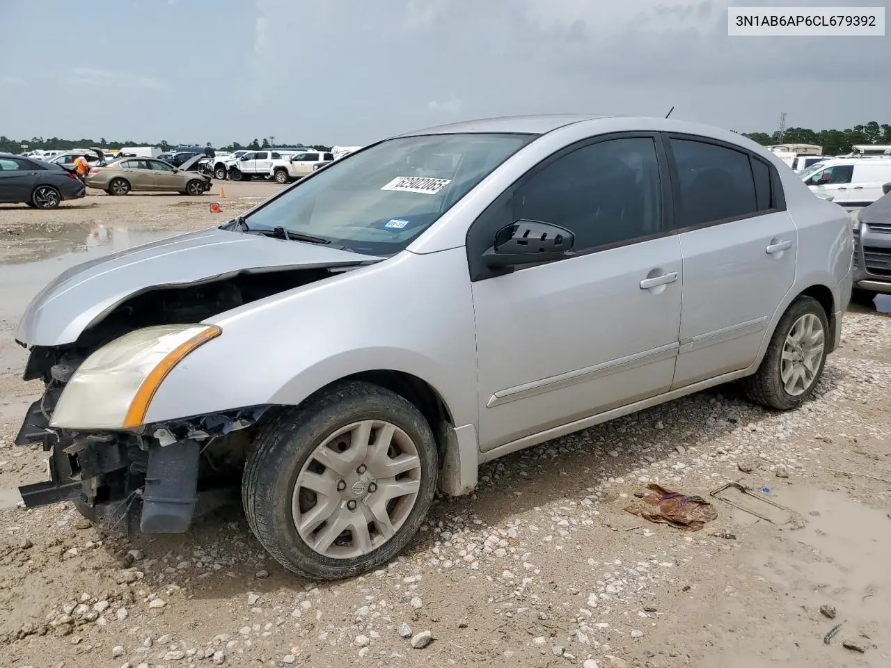 2012 Nissan Sentra 2.0 VIN: 3N1AB6AP6CL679392 Lot: 62902065