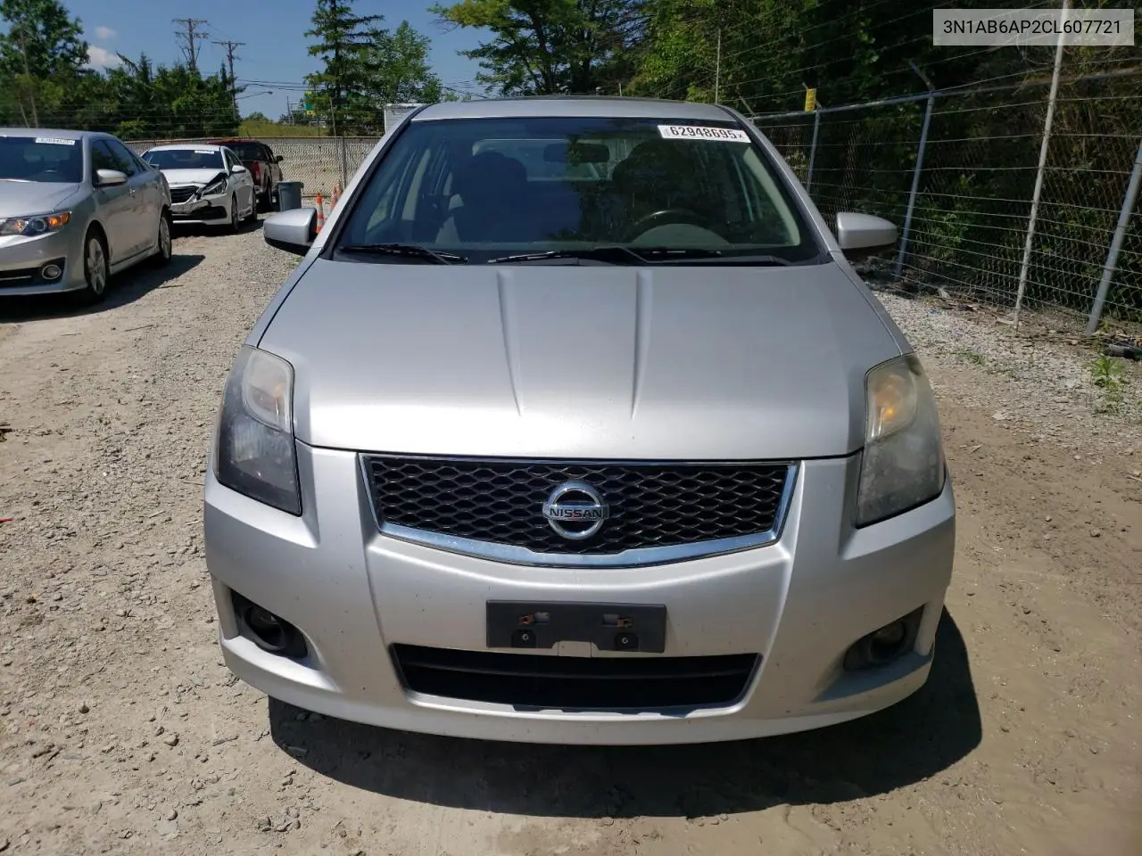 2012 Nissan Sentra 2.0 VIN: 3N1AB6AP2CL607721 Lot: 62948695