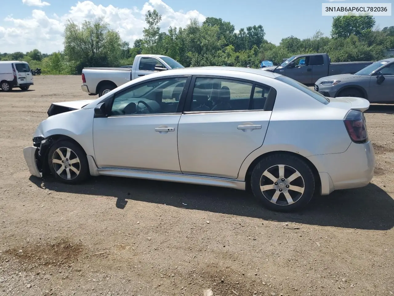 2012 Nissan Sentra 2.0 VIN: 3N1AB6AP6CL782036 Lot: 63052265