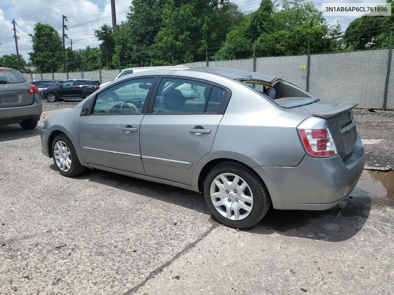 2012 Nissan Sentra 2.0 VIN: 3N1AB6AP6CL761896 Lot: 63064605