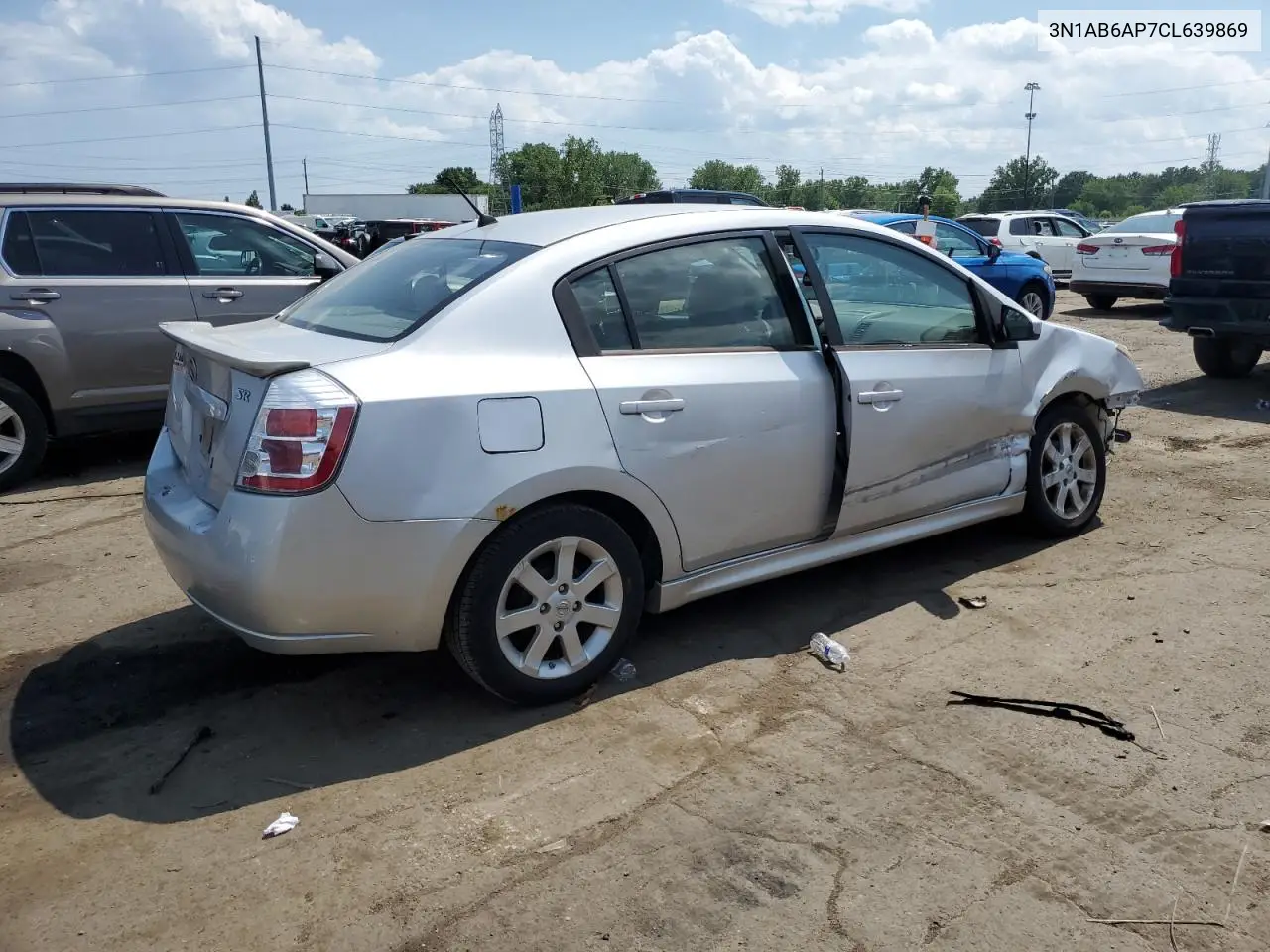 2012 Nissan Sentra 2.0 VIN: 3N1AB6AP7CL639869 Lot: 63124095