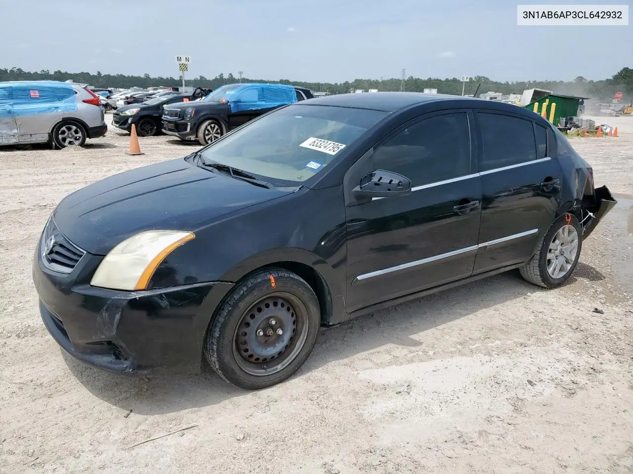 2012 Nissan Sentra 2.0 VIN: 3N1AB6AP3CL642932 Lot: 63324795