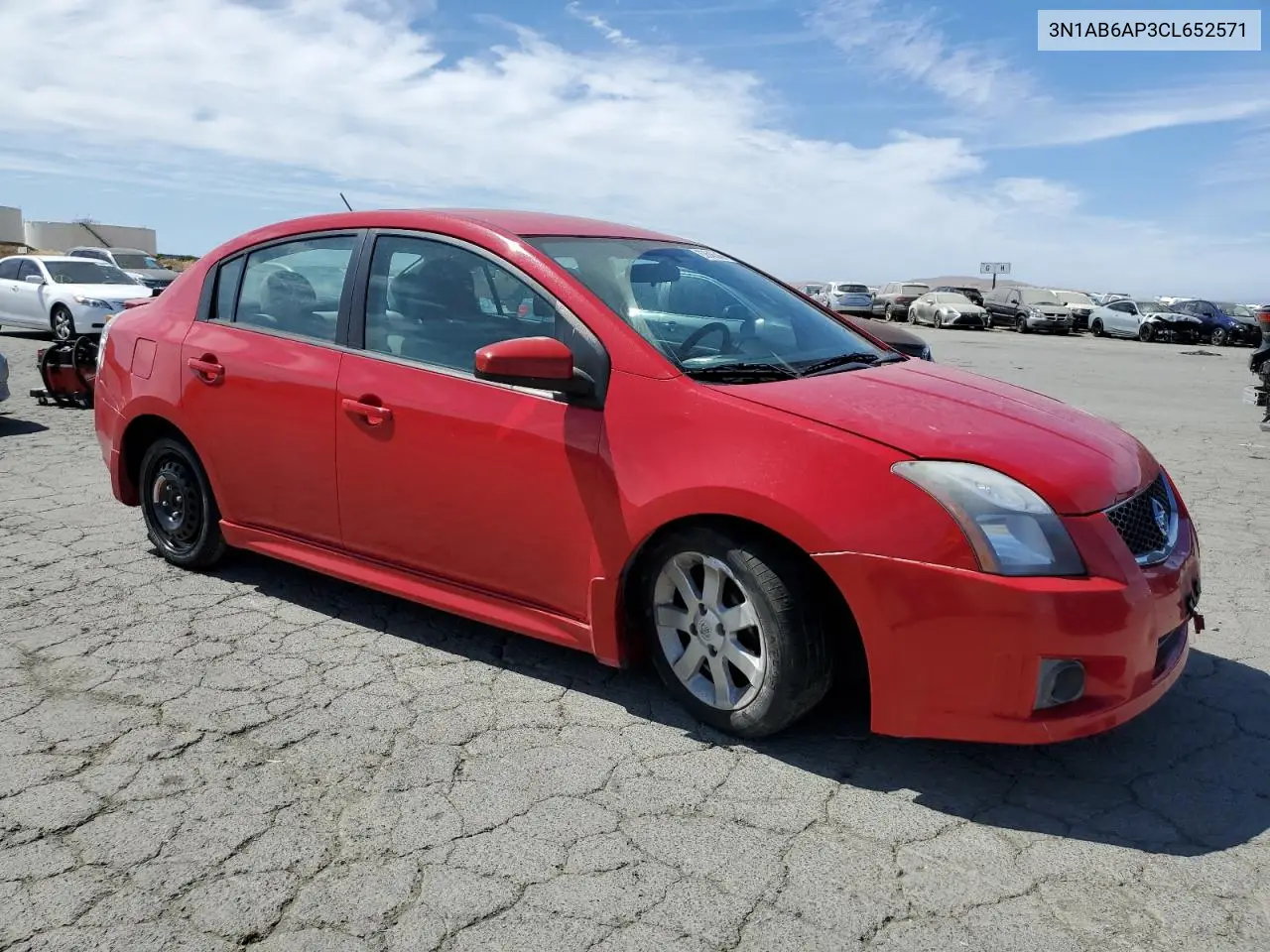 2012 Nissan Sentra 2.0 VIN: 3N1AB6AP3CL652571 Lot: 63545345
