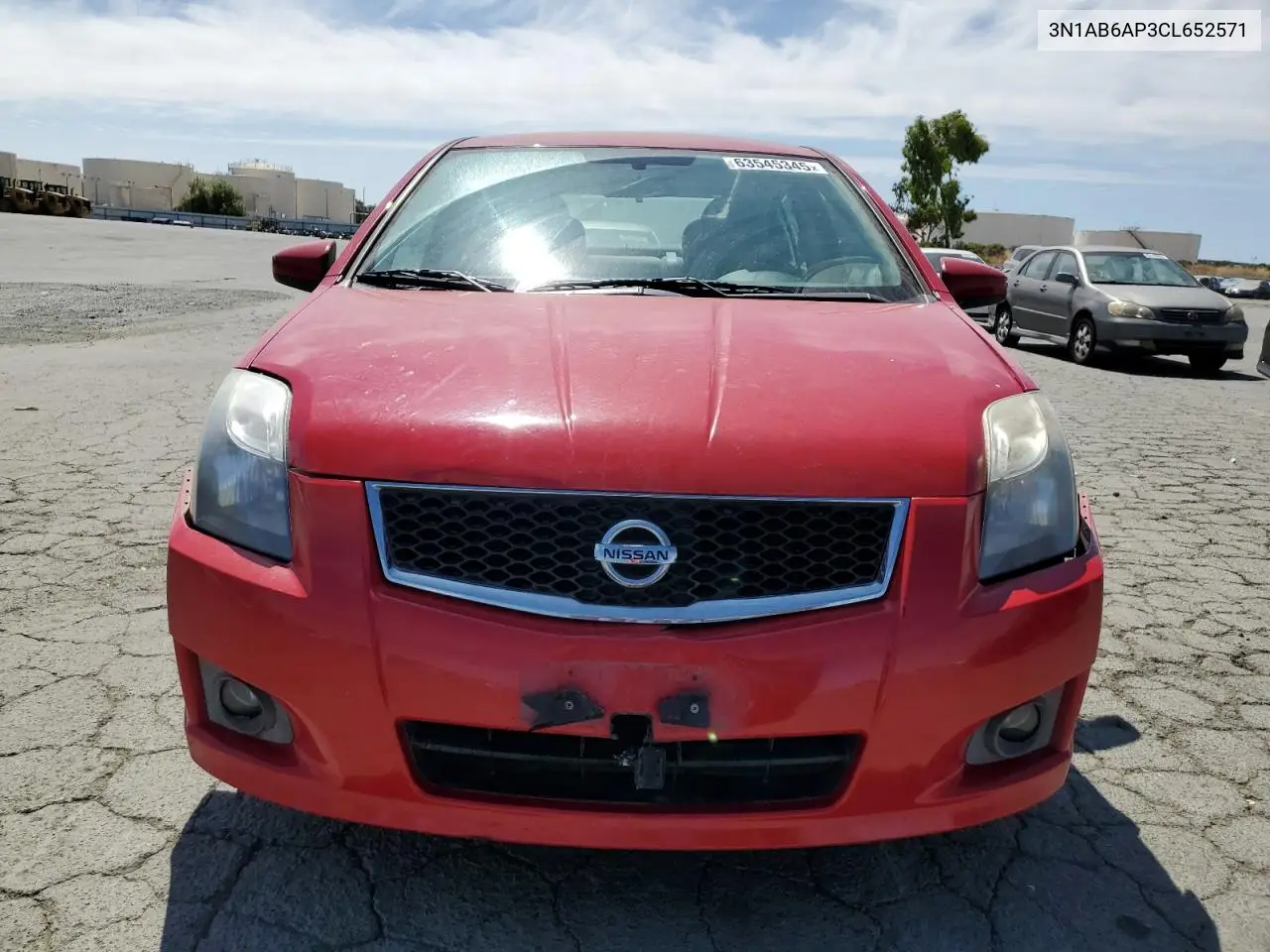 2012 Nissan Sentra 2.0 VIN: 3N1AB6AP3CL652571 Lot: 63545345