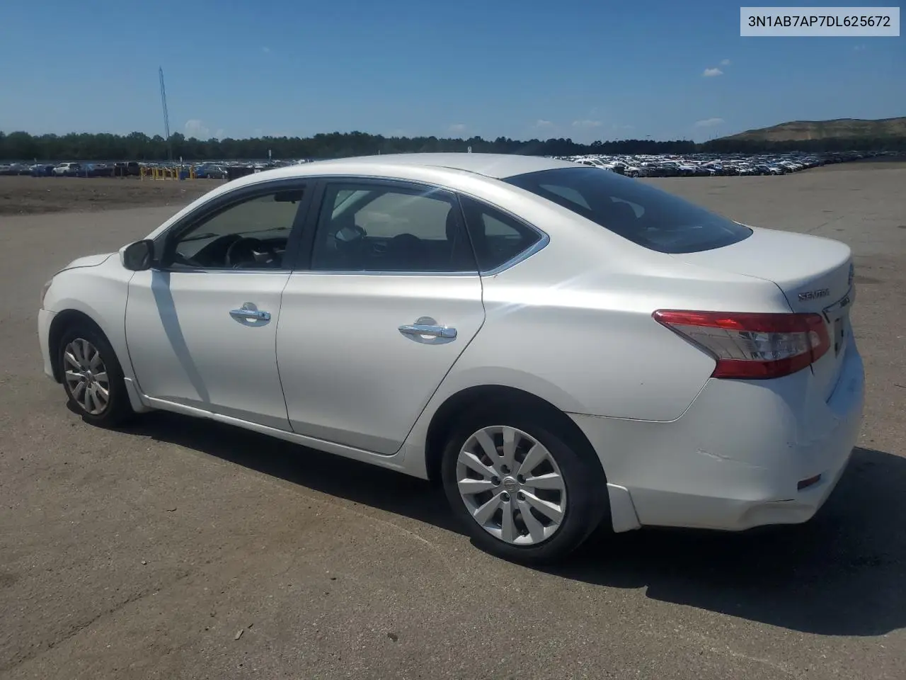2013 Nissan Sentra S VIN: 3N1AB7AP7DL625672 Lot: 62276445