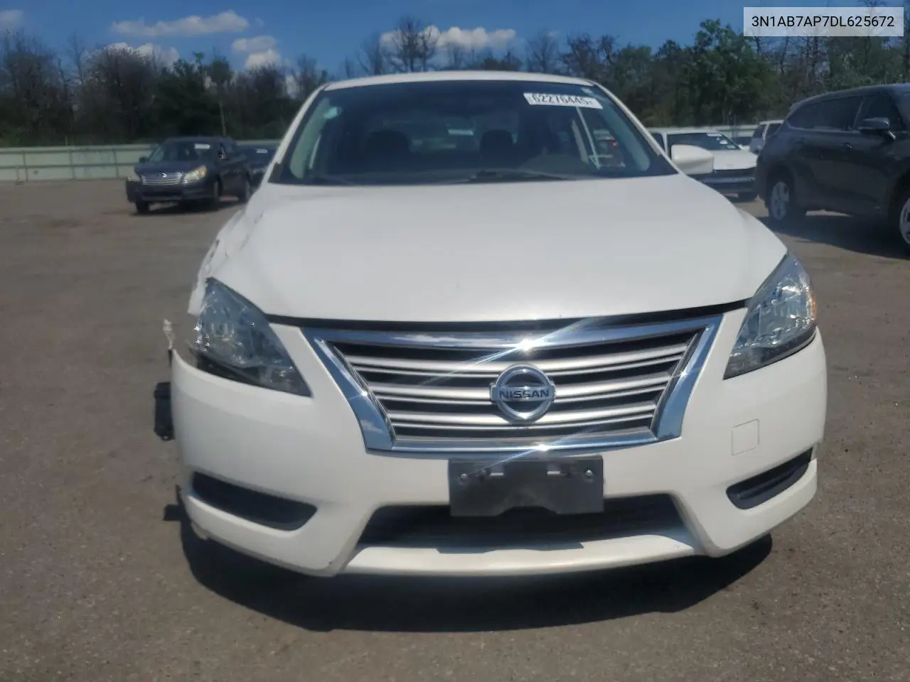 2013 Nissan Sentra S VIN: 3N1AB7AP7DL625672 Lot: 62276445