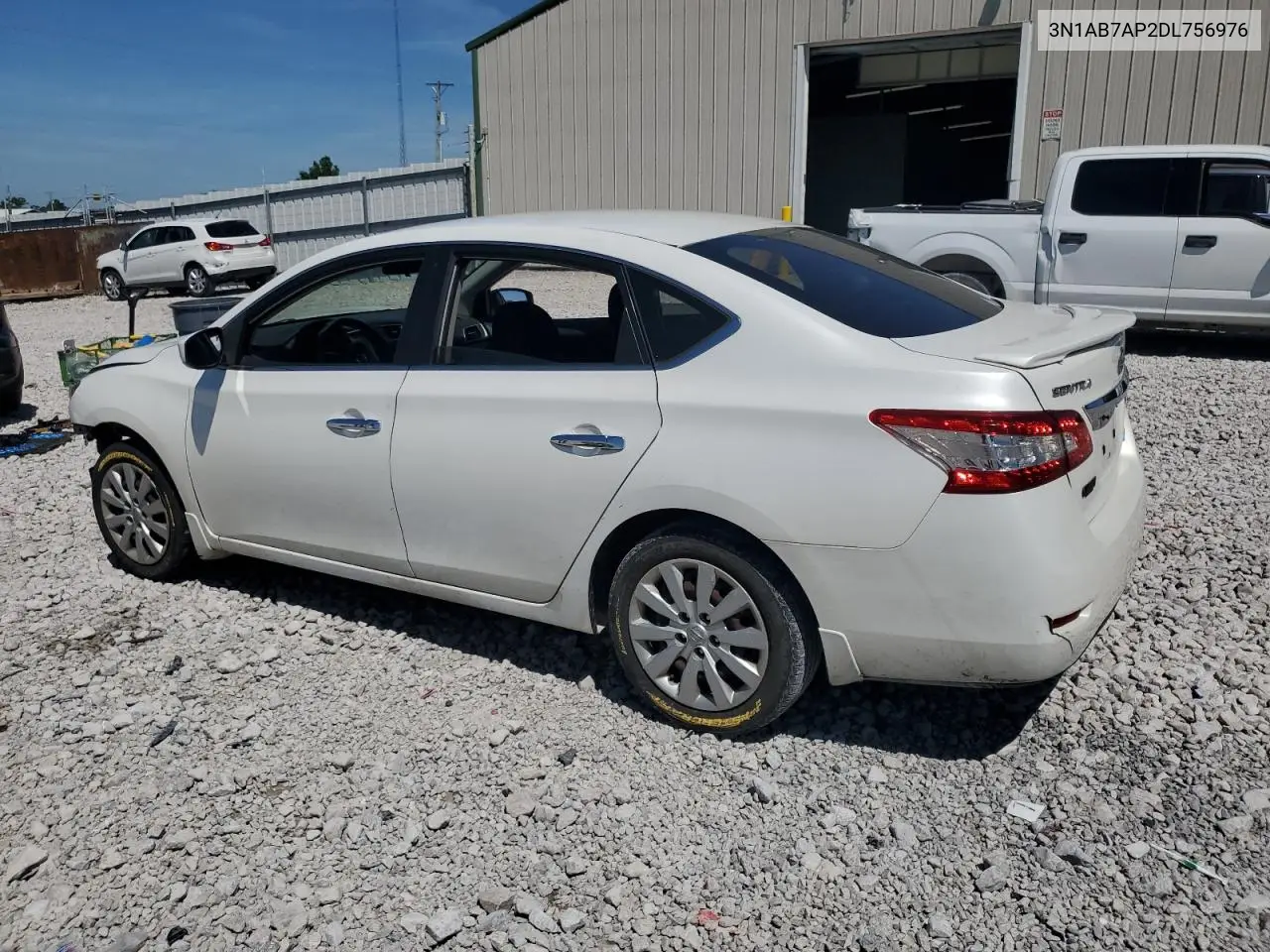 2013 Nissan Sentra S VIN: 3N1AB7AP2DL756976 Lot: 62908945