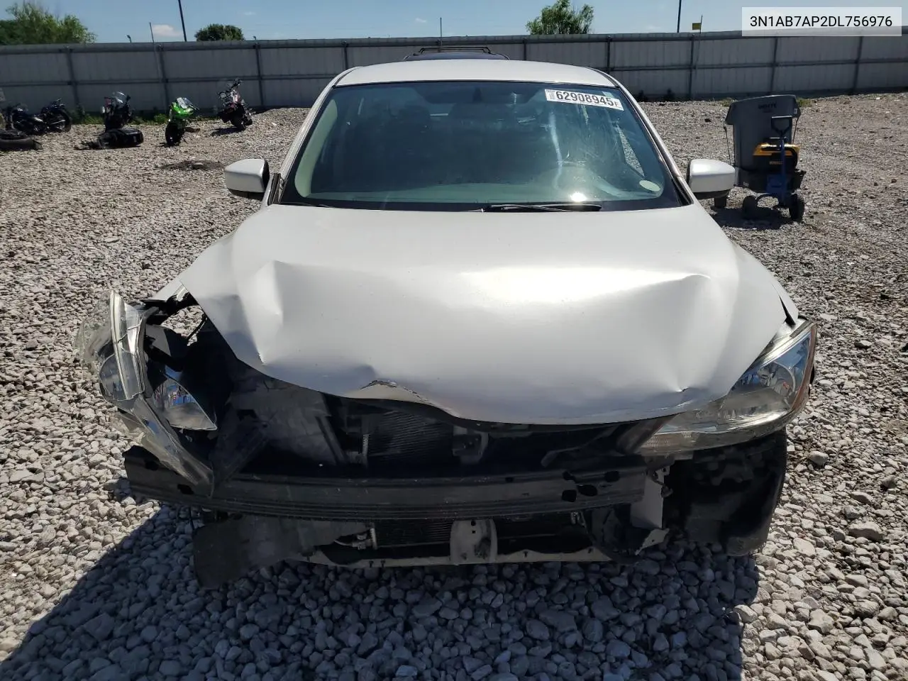 2013 Nissan Sentra S VIN: 3N1AB7AP2DL756976 Lot: 62908945