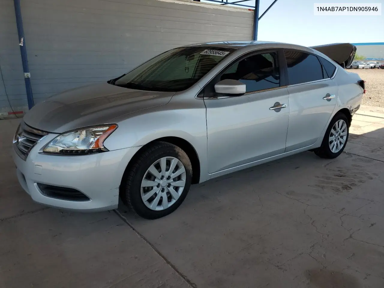 2013 Nissan Sentra S VIN: 1N4AB7AP1DN905946 Lot: 62955645