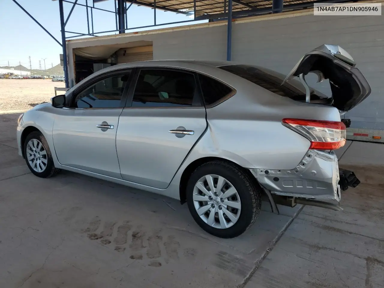 2013 Nissan Sentra S VIN: 1N4AB7AP1DN905946 Lot: 62955645