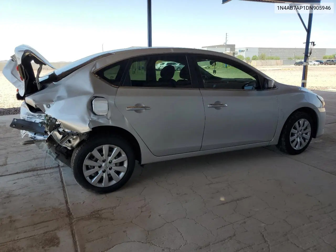 2013 Nissan Sentra S VIN: 1N4AB7AP1DN905946 Lot: 62955645