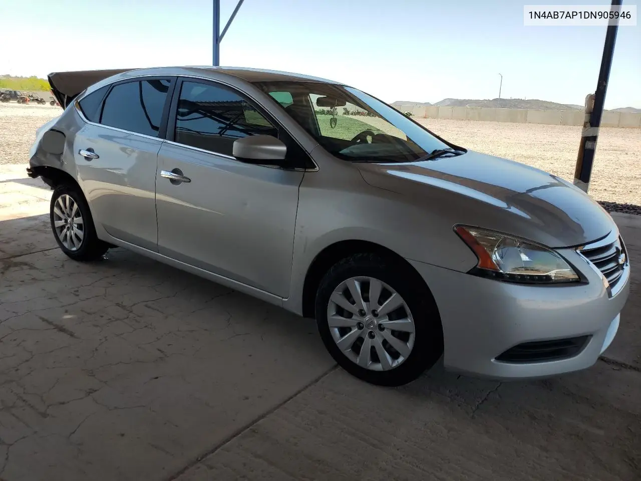 2013 Nissan Sentra S VIN: 1N4AB7AP1DN905946 Lot: 62955645