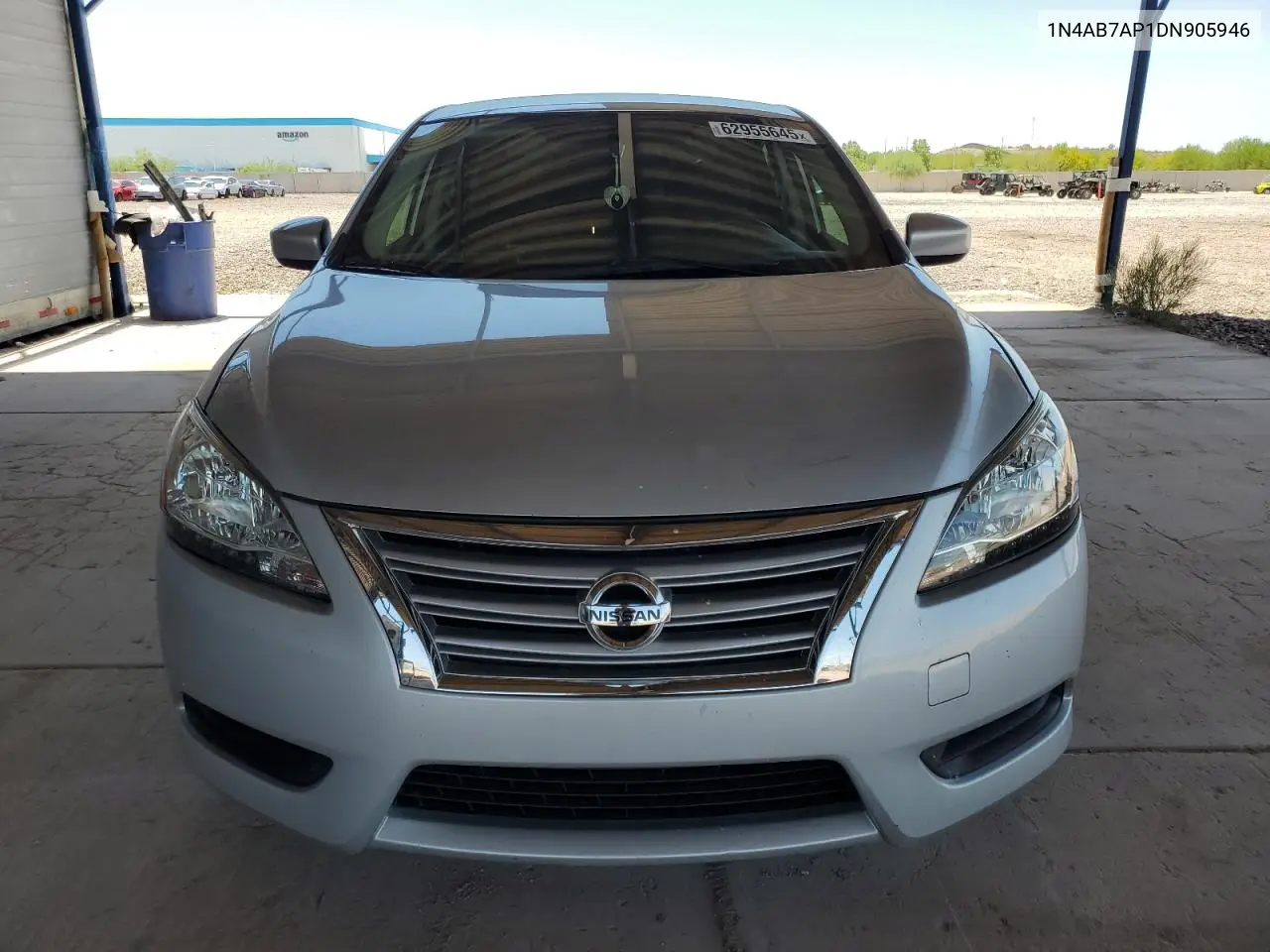 2013 Nissan Sentra S VIN: 1N4AB7AP1DN905946 Lot: 62955645