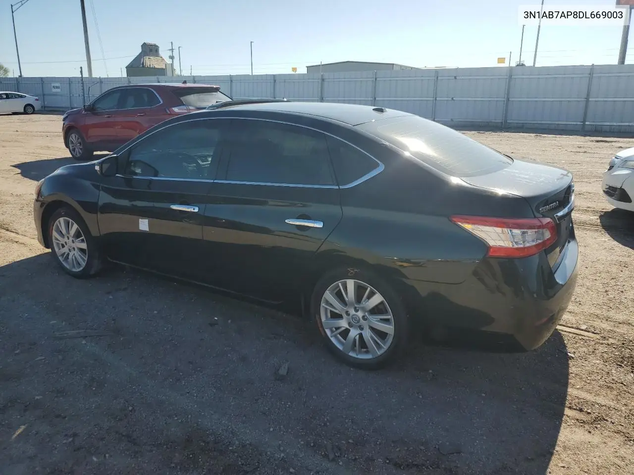 2013 Nissan Sentra S VIN: 3N1AB7AP8DL669003 Lot: 62956275