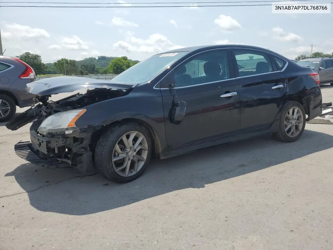 2013 Nissan Sentra S VIN: 3N1AB7AP7DL768766 Lot: 63031375