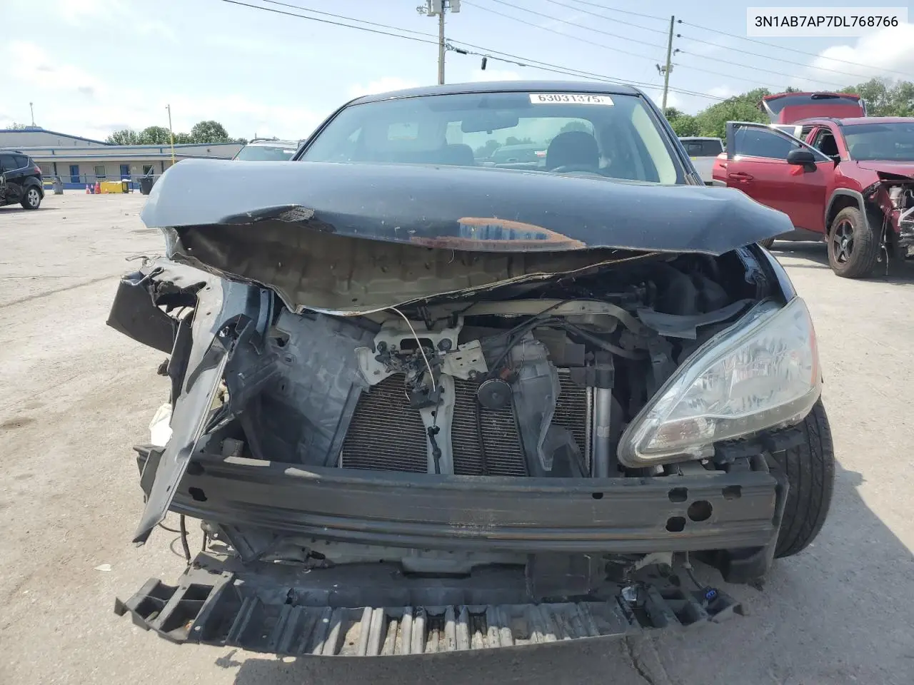 2013 Nissan Sentra S VIN: 3N1AB7AP7DL768766 Lot: 63031375