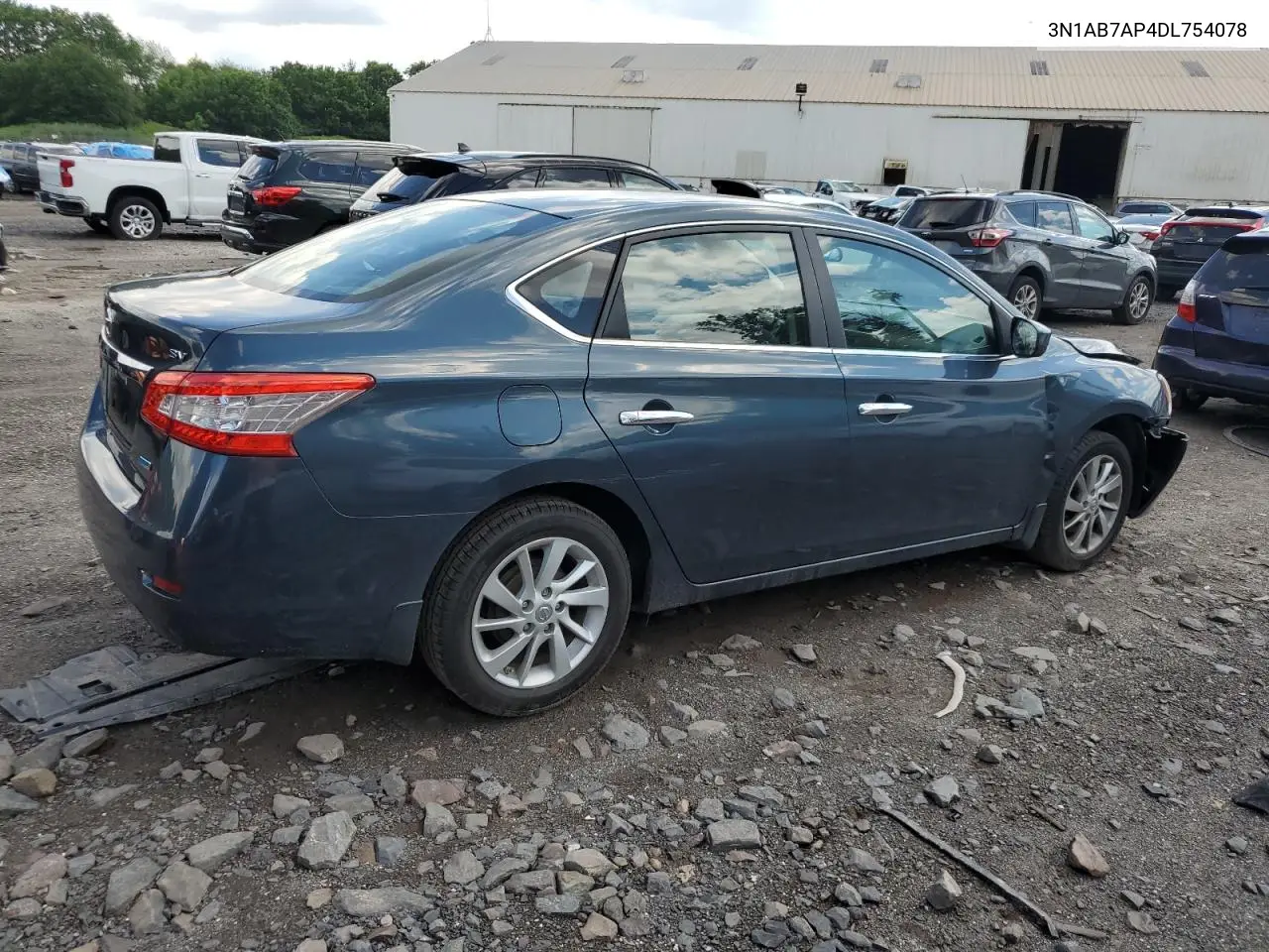 2013 Nissan Sentra S VIN: 3N1AB7AP4DL754078 Lot: 63248595
