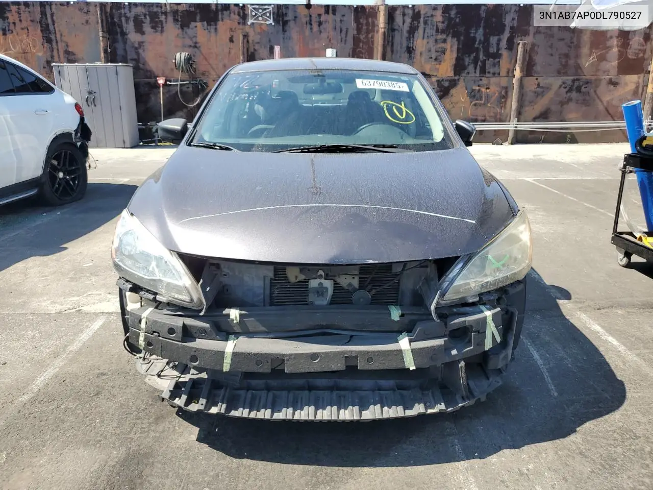 2013 Nissan Sentra S VIN: 3N1AB7AP0DL790527 Lot: 63790385