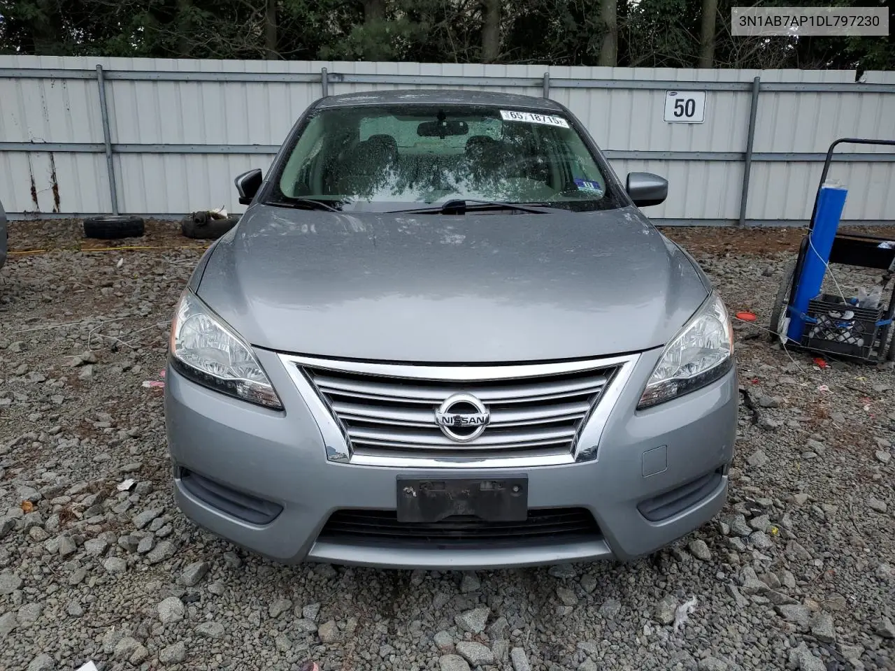 2013 Nissan Sentra S VIN: 3N1AB7AP1DL797230 Lot: 65718715