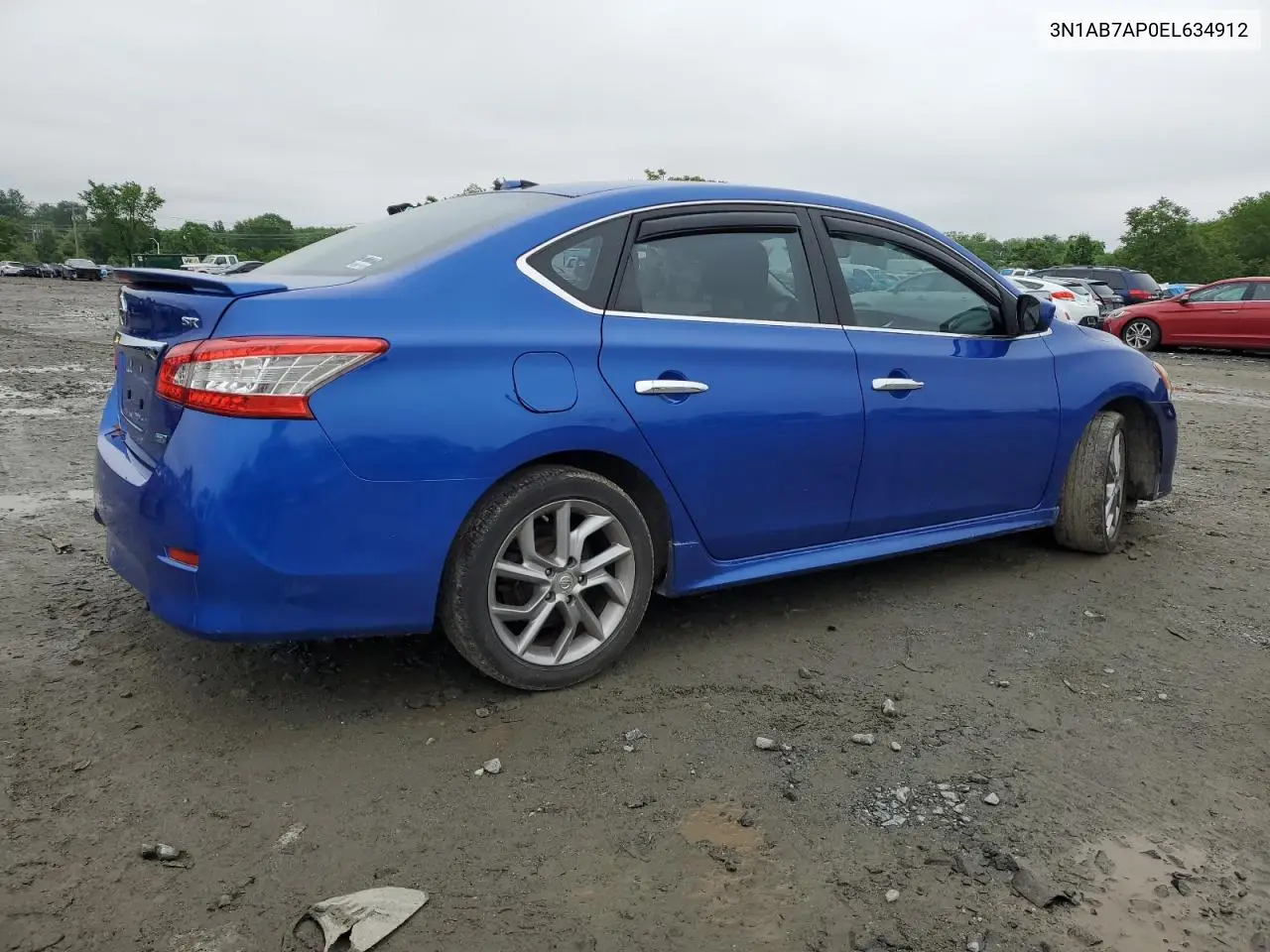 2014 Nissan Sentra S VIN: 3N1AB7AP0EL634912 Lot: 56524085