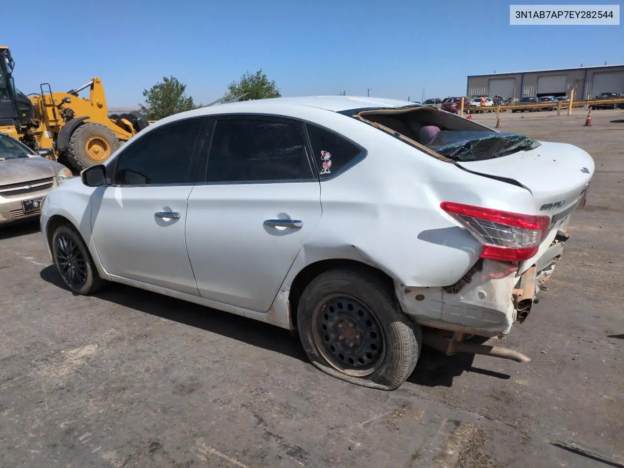 2014 Nissan Sentra S VIN: 3N1AB7AP7EY282544 Lot: 56636035