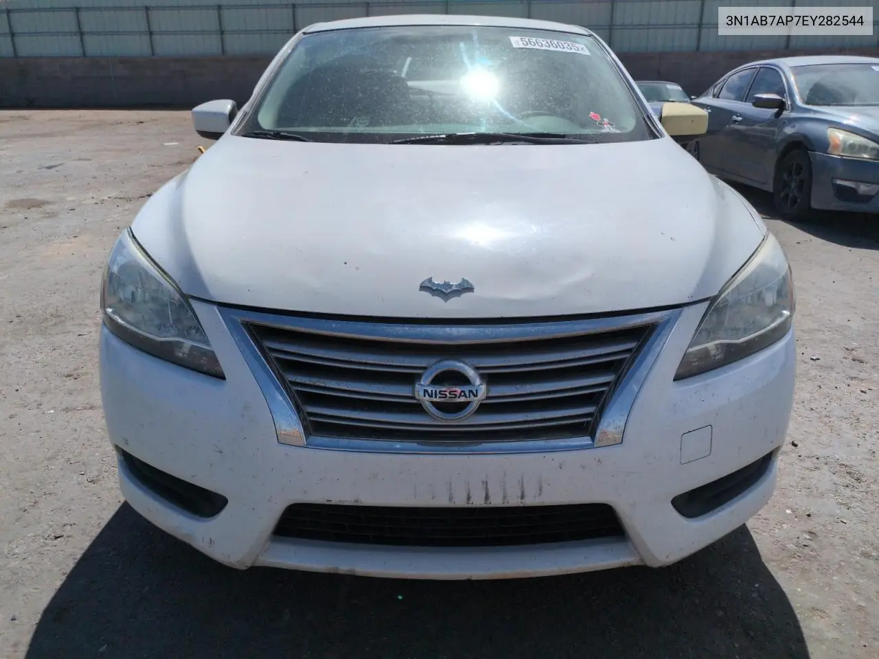 2014 Nissan Sentra S VIN: 3N1AB7AP7EY282544 Lot: 56636035