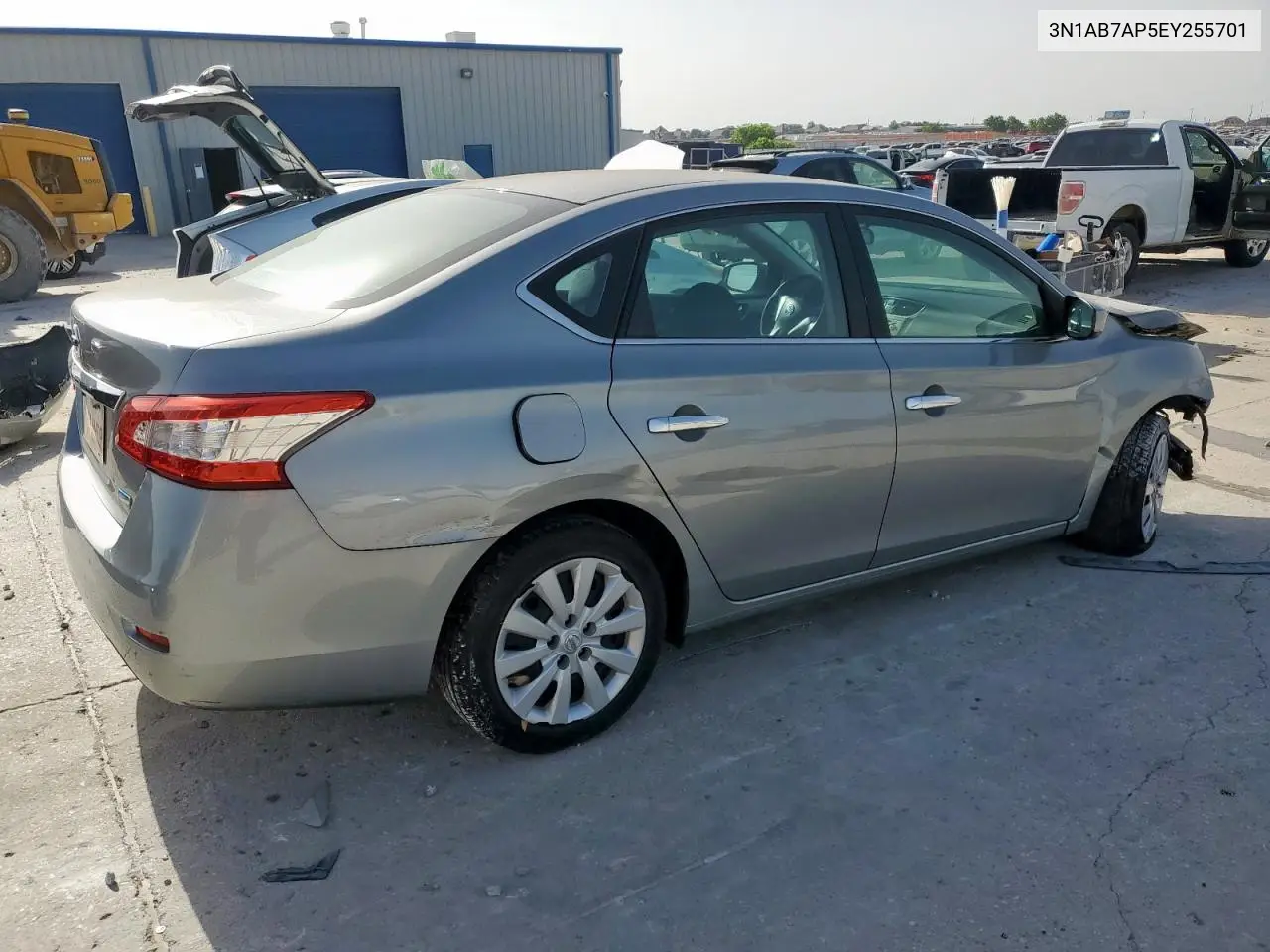 2014 Nissan Sentra S VIN: 3N1AB7AP5EY255701 Lot: 56956515