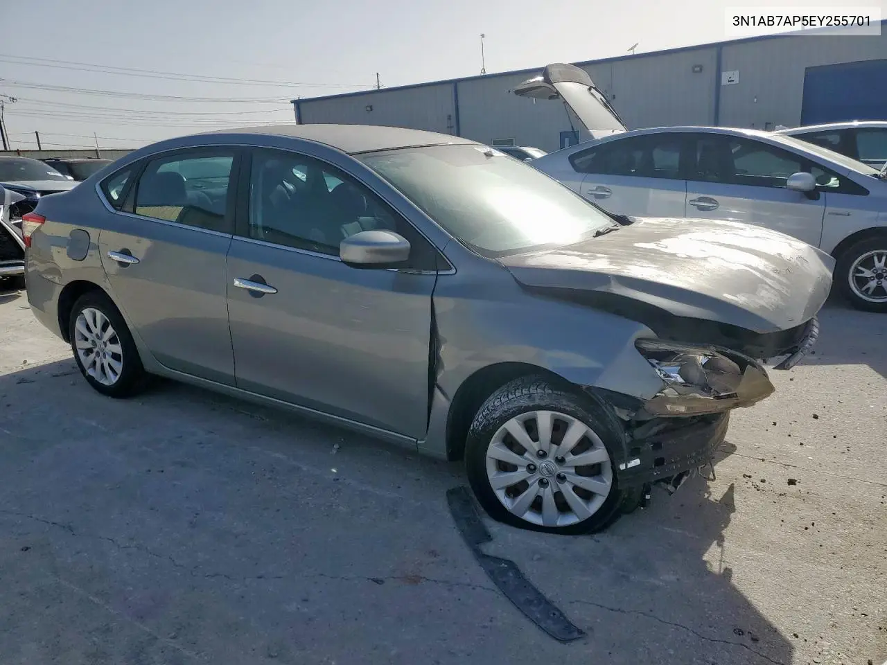 2014 Nissan Sentra S VIN: 3N1AB7AP5EY255701 Lot: 56956515
