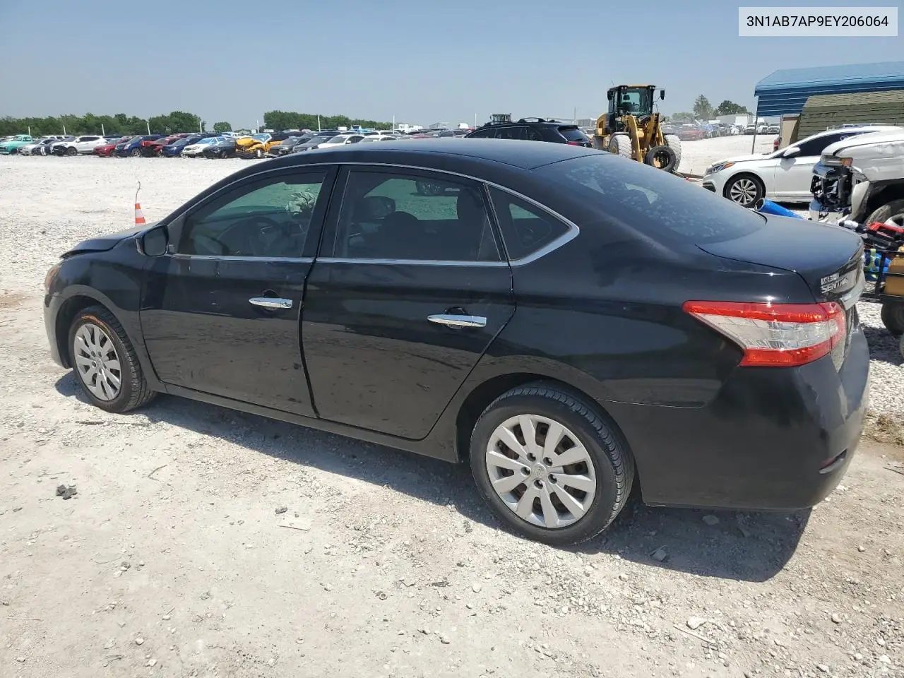 2014 Nissan Sentra S VIN: 3N1AB7AP9EY206064 Lot: 56971845