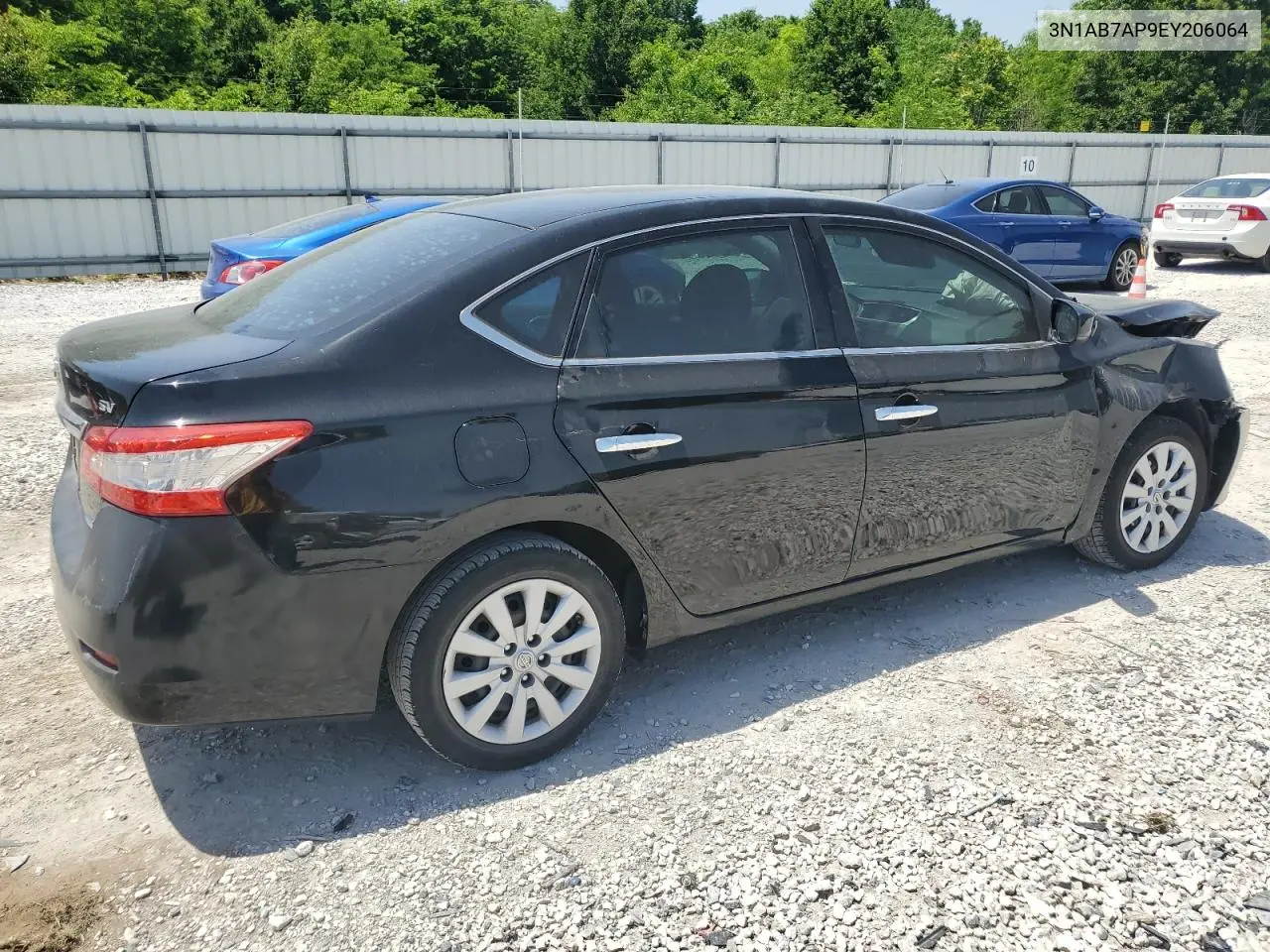 2014 Nissan Sentra S VIN: 3N1AB7AP9EY206064 Lot: 56971845