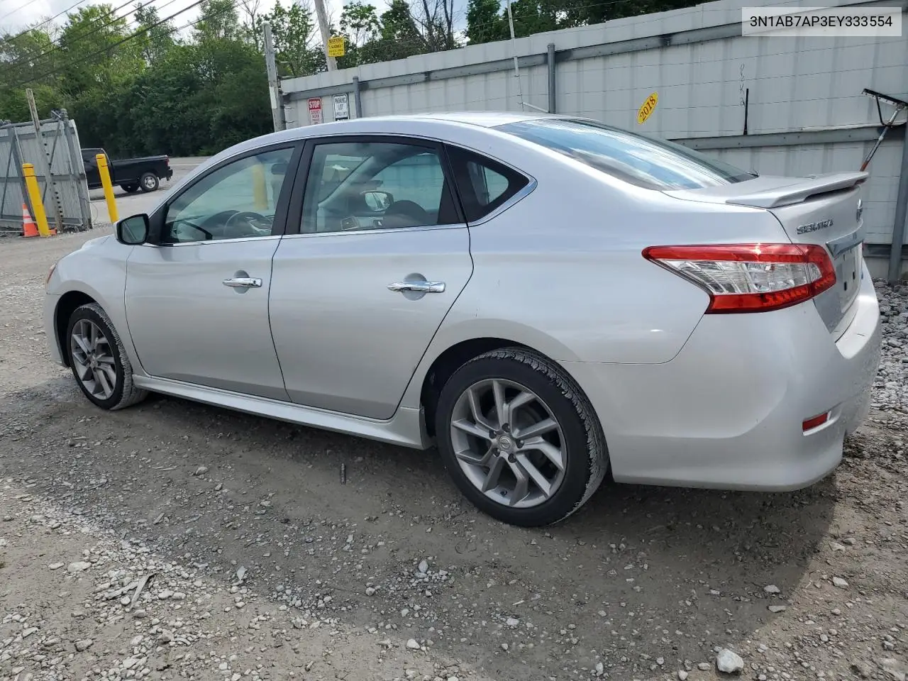 2014 Nissan Sentra S VIN: 3N1AB7AP3EY333554 Lot: 57220435