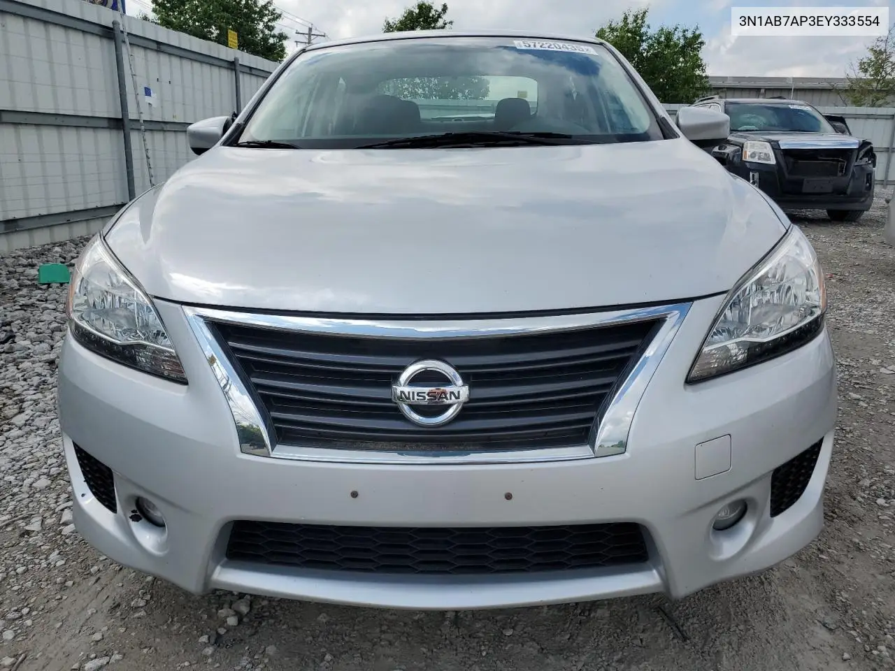 2014 Nissan Sentra S VIN: 3N1AB7AP3EY333554 Lot: 57220435