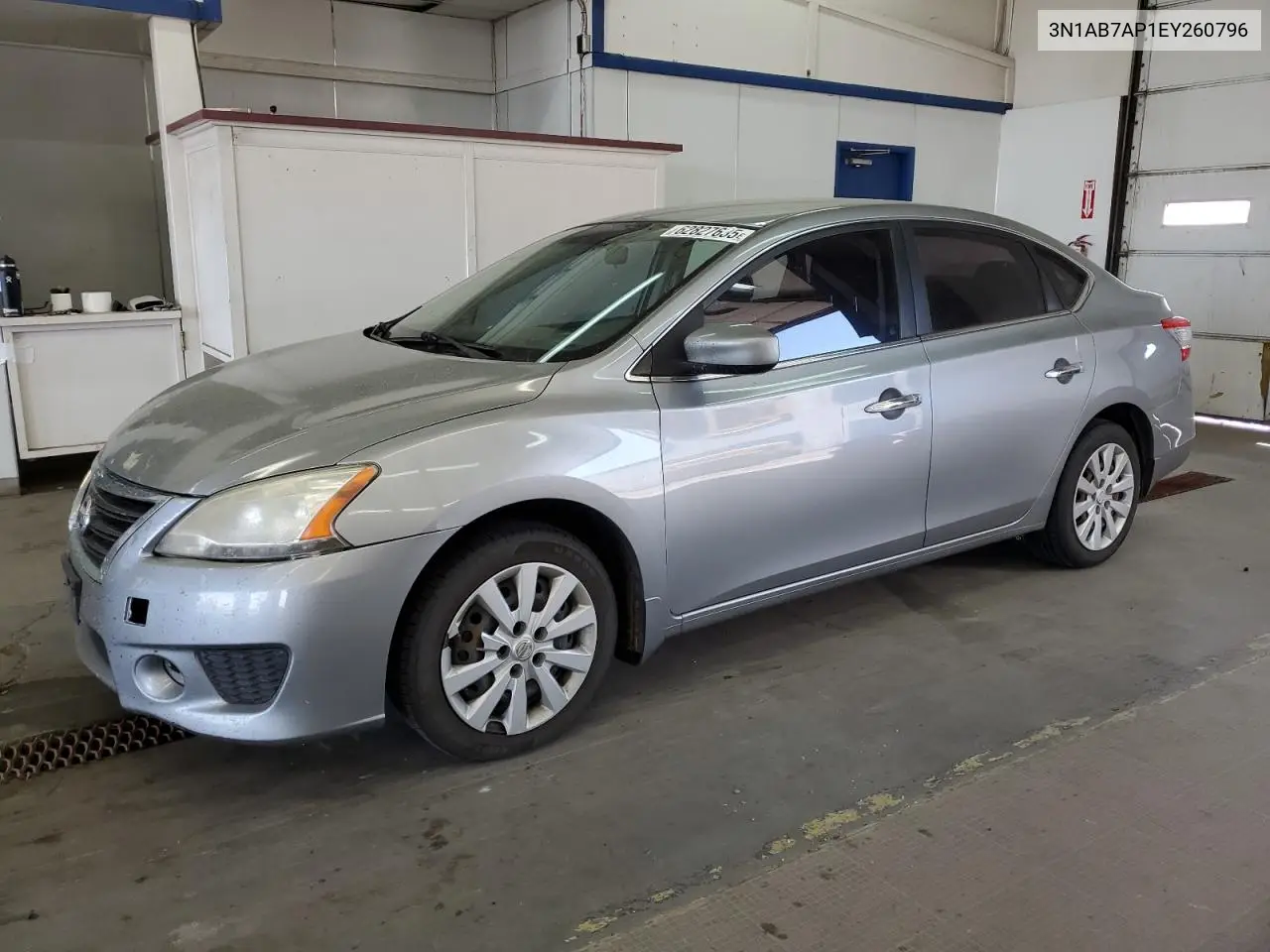 2014 Nissan Sentra S VIN: 3N1AB7AP1EY260796 Lot: 62827635