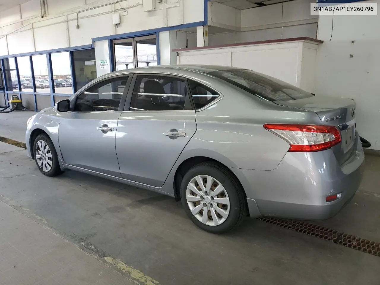 2014 Nissan Sentra S VIN: 3N1AB7AP1EY260796 Lot: 62827635