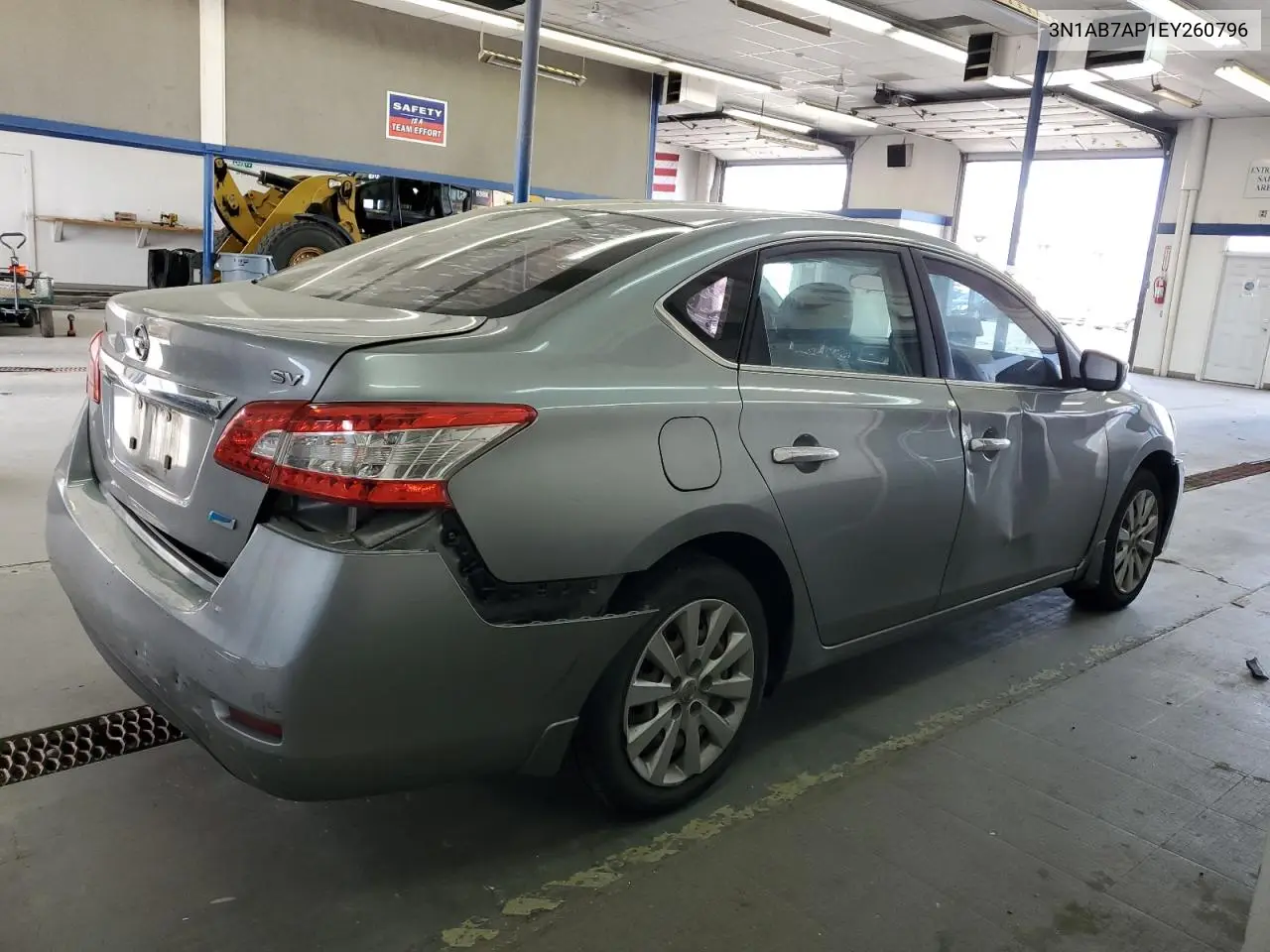 2014 Nissan Sentra S VIN: 3N1AB7AP1EY260796 Lot: 62827635