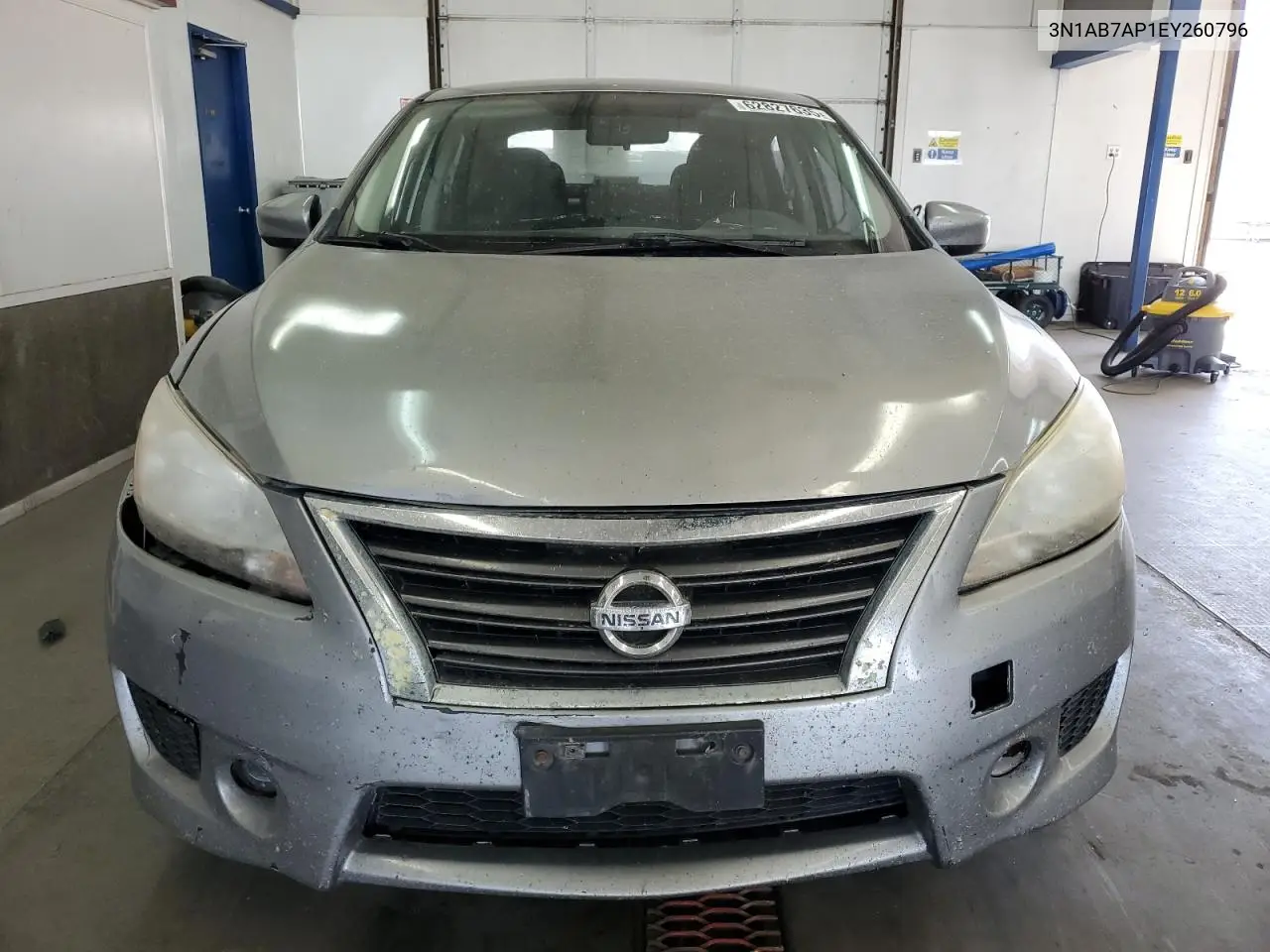 2014 Nissan Sentra S VIN: 3N1AB7AP1EY260796 Lot: 62827635
