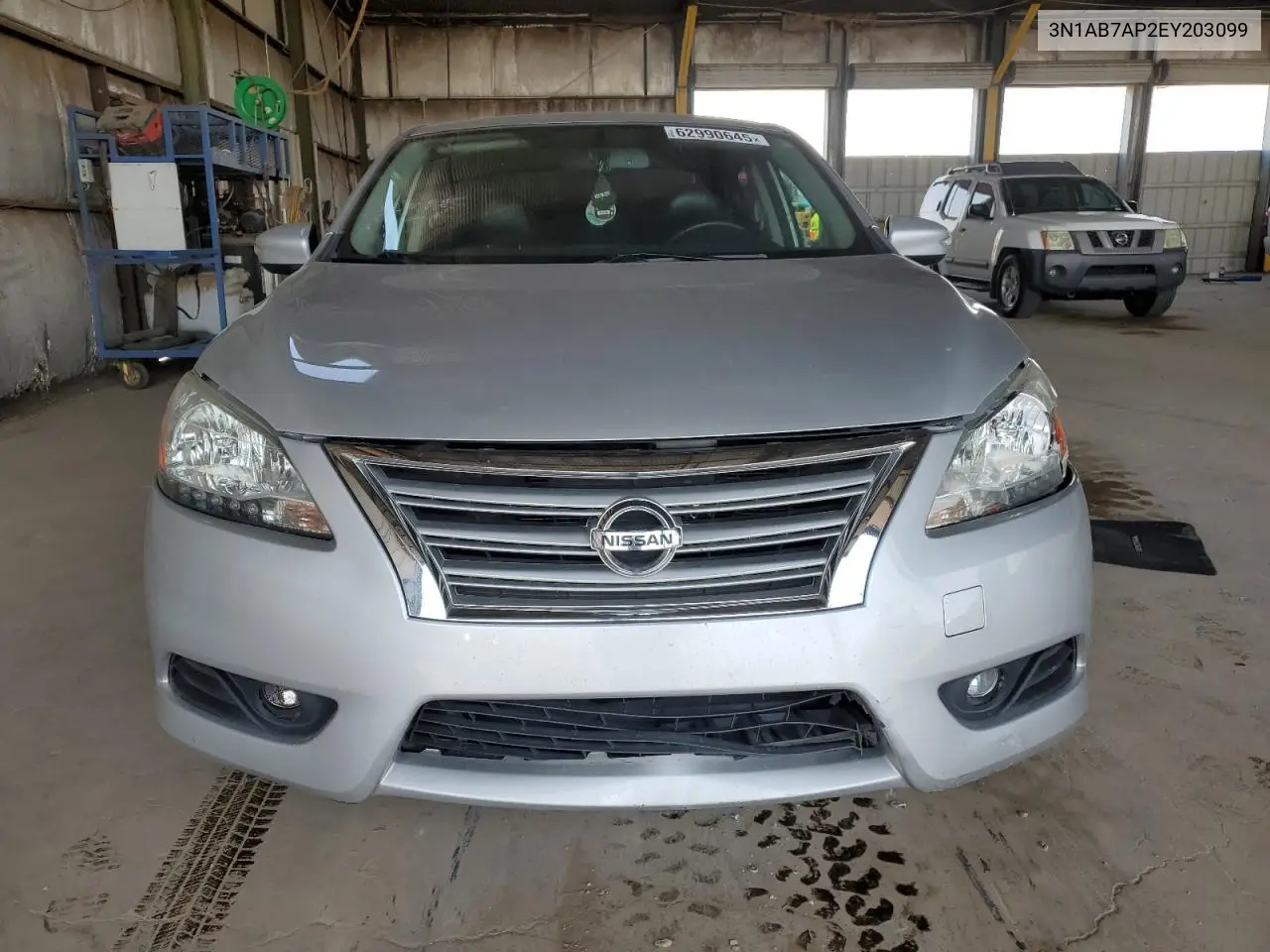 2014 Nissan Sentra S VIN: 3N1AB7AP2EY203099 Lot: 62990645