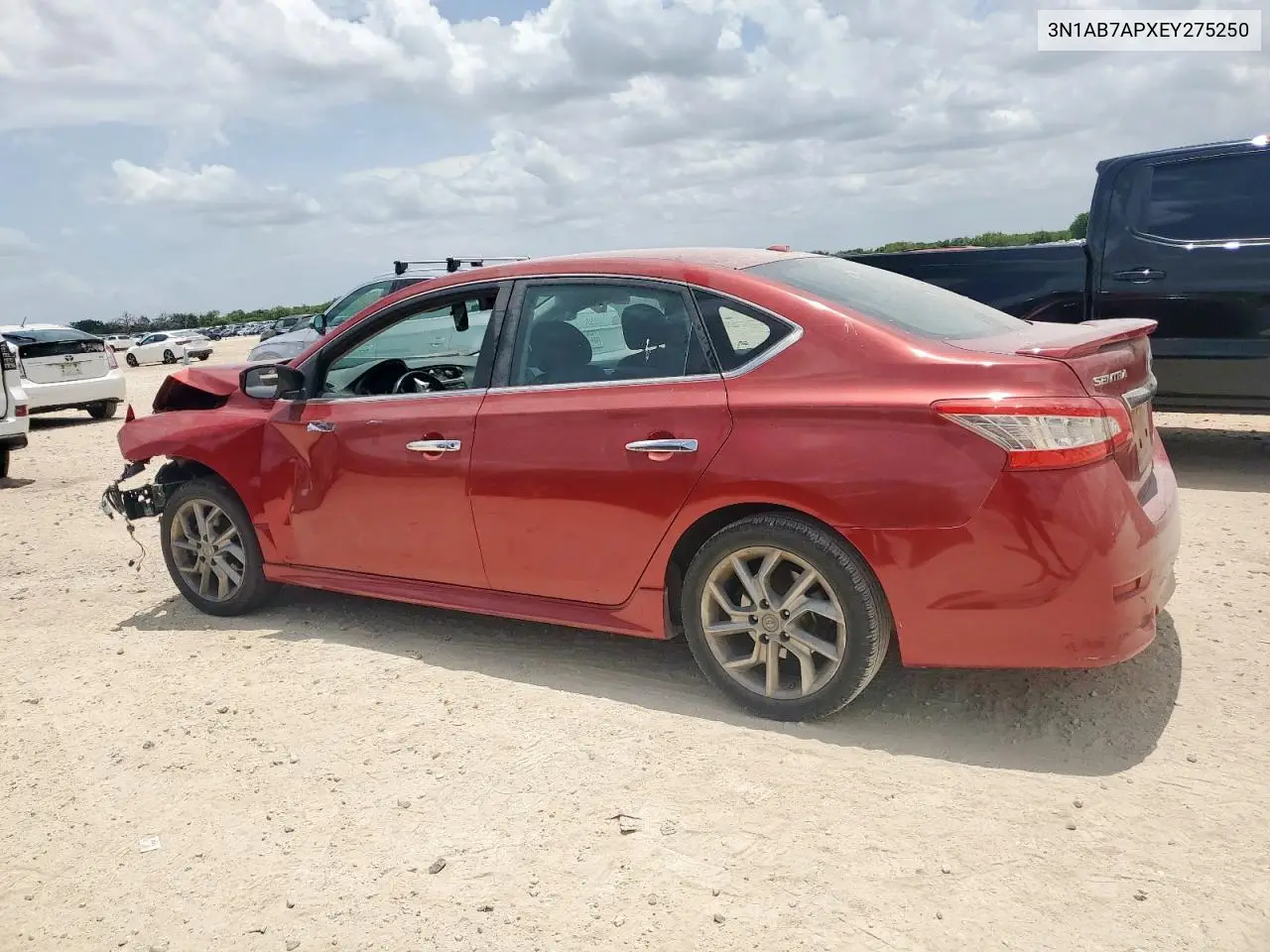2014 Nissan Sentra S VIN: 3N1AB7APXEY275250 Lot: 63012955