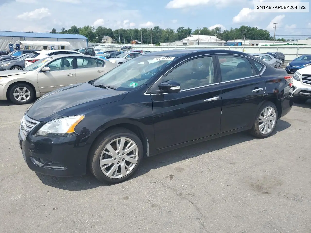 2014 Nissan Sentra S VIN: 3N1AB7AP5EY204182 Lot: 63094395